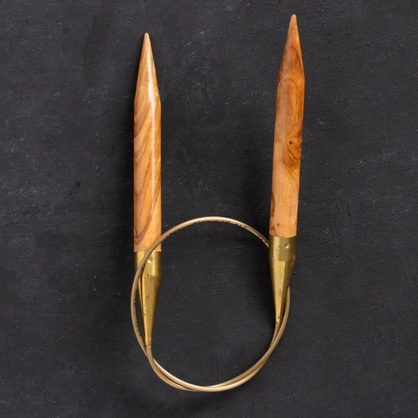 Addi Olive Wood 12 mm 60 cm Zeytin Ağacı Misinalı - Resim 2