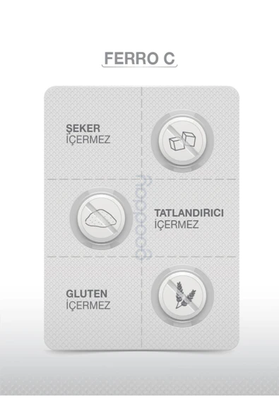 Goodday Ferro' C 17 Mg 60 Kapsül Takviye Edici Gıda - Resim 5