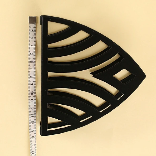 Loren Home Dom Siyah Metal Peçetelik - Resim 4