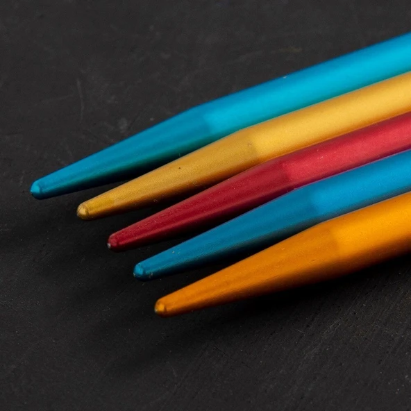 Addi Colibri 5mm 20cm Renkli Çorap Şişi - 204-7 - Resim 3