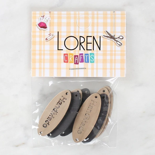 Loren Crafts Handmade 8'li Düğme - 1611 - Resim 2