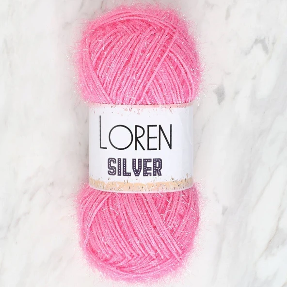 Loren Silver Bebe Pembe El Örgü İpi - RS0014 - 34075 ürün görseli