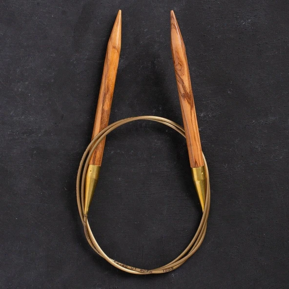 Addi Olive Wood 9 mm 100 cm Zeytin Ağacı Misinalı - Resim 2