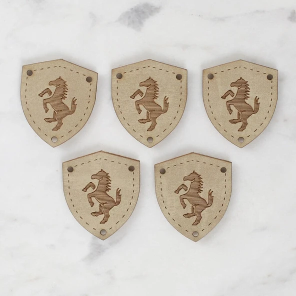 Loren Crafts Figürlü Deri Arma 5 Adet - 1582 ürün görseli