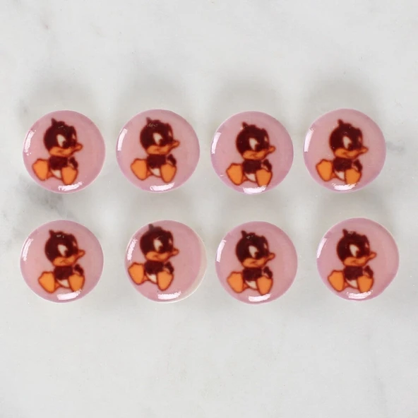 Loren Crafts 8'li Ördek Düğme - 1205 - Resim 2