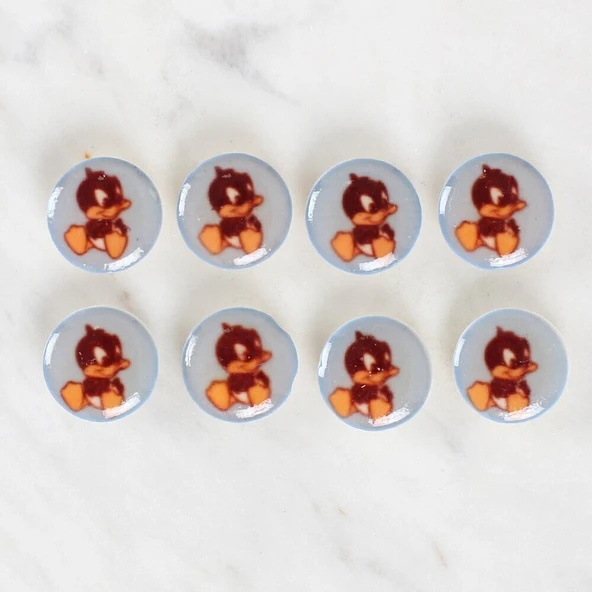 Loren Crafts 8'li Ördek Düğme - 1211 - Resim 2