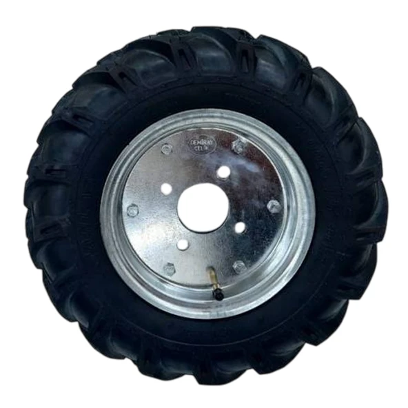 bluebee 4.00x8 Lastik + 32x250mm Mil + 3inç Jant dahil Çapa Makinesi Teker Takımı - Resim 3