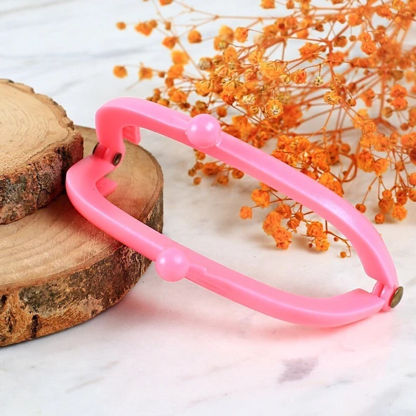 Loren Plastik Cüzdan Klipsi-Pembe ürün görseli