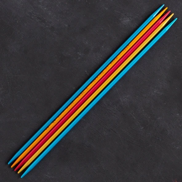 Addi Colibri 3,75mm 20cm Renkli Çorap Şişi - 204-7 - Resim 2