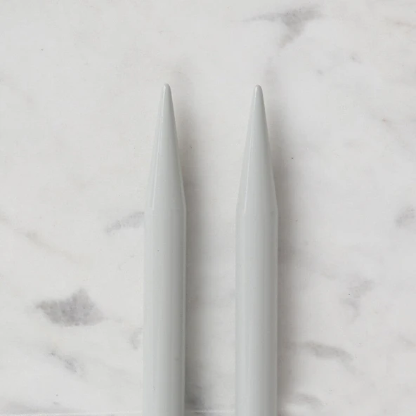 Loren Crafts 10 mm 35 cm Klasik Alüminyum Örgü Şiş - Resim 3