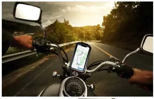 Knmaster TT-900WU titreşim önleyicili usb motosiklet telefon tutacağı - Resim 3