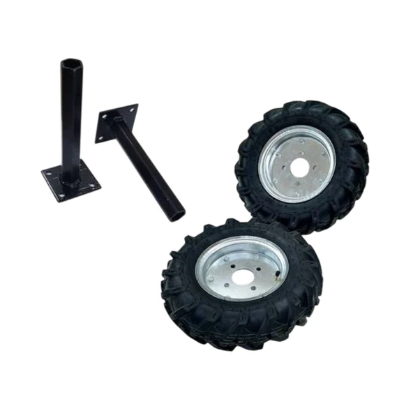 bluebee 4.00x8 Lastik + 32x250mm Mil + 3inç Jant dahil Çapa Makinesi Teker Takımı ürün görseli