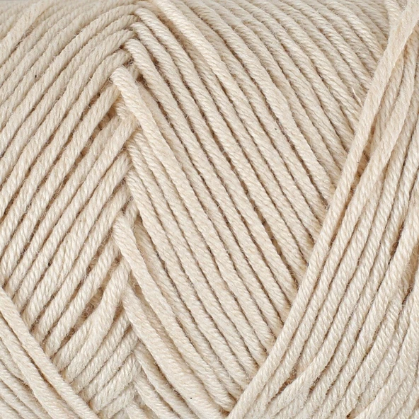 La Mia Baby Cotton Krem El Örgü İpi - L002 - 33636 - Resim 2