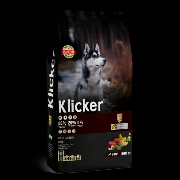 Klicker Yavru Köpek Maması Kuzulu 12 kg ürün görseli