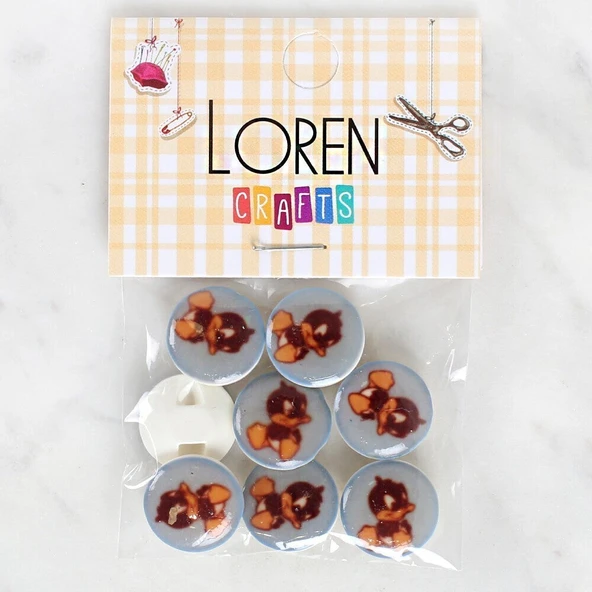 Loren Crafts 8'li Ördek Düğme - 1211 ürün görseli