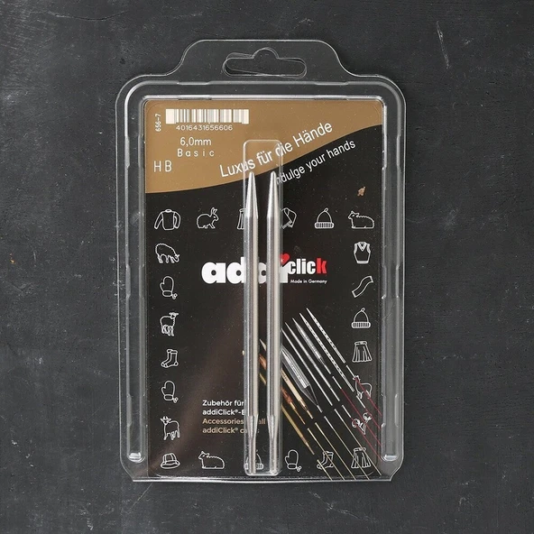 Addi Click Basic 6mm Misinalı Şiş Ucu - 656-2 ürün görseli