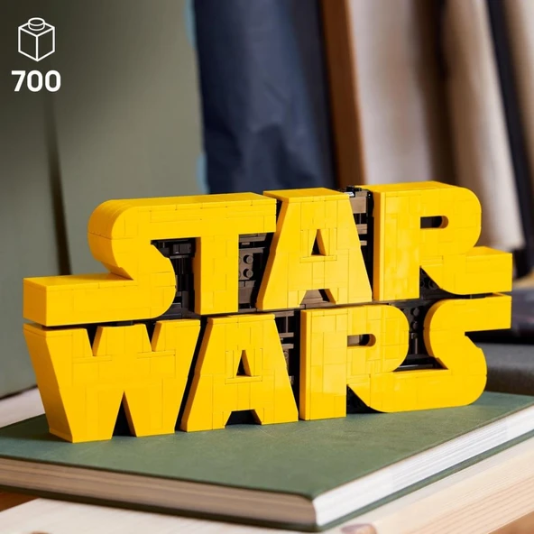 LEGO 75407 Star Wars™ Parçalarla Yapılan Star Wars™ Logosu - Resim 5
