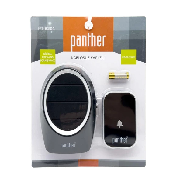 PANTHER PT-8201 KABLOSUZ KAPI ZİLİ ürün görseli