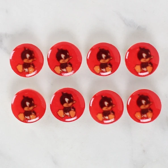 Loren Crafts 8'li Ördek Düğme - 1207 - Resim 2