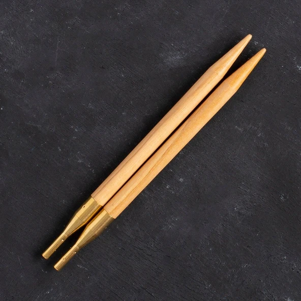 Addi Nature Olive Wood Click 7mm 13cm Misinalı Şiş - Resim 2