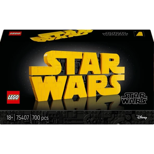 LEGO 75407 Star Wars™ Parçalarla Yapılan Star Wars™ Logosu - Resim 7