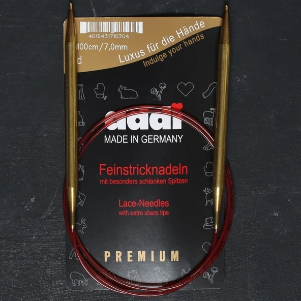 Addi 7mm 100cm Klasik Misinalı Dantel Şişi 755-7 ürün görseli