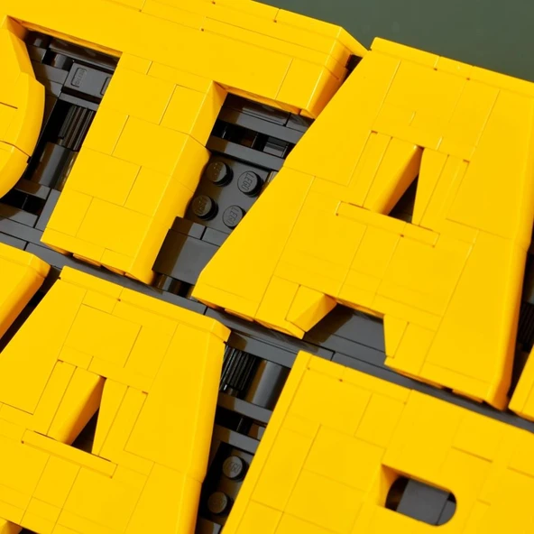 LEGO 75407 Star Wars™ Parçalarla Yapılan Star Wars™ Logosu - Resim 3