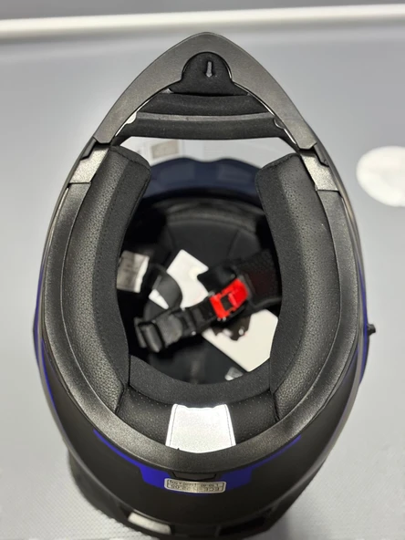 Jk-902 Güneş Vizörlü Çene Açılır Kask H8 BLUE - 8