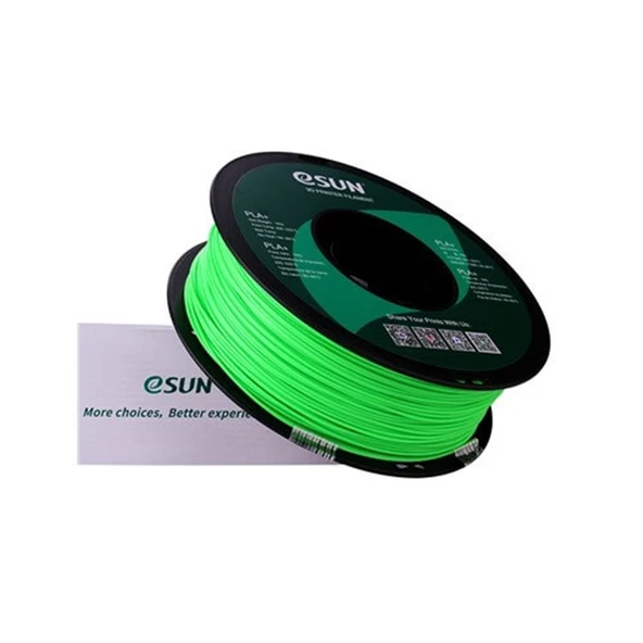 Esun Açık Yeşil Pla+ Filament 1.75mm 1 Kg Plus ürün görseli 1