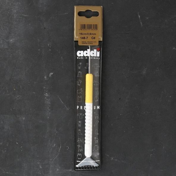 Addi 2,5 Mm 15 Cm Plastik Saplı Yün Tığ - 148-7 ürün görseli