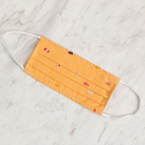 Loren Turuncu Kumaş Maske ürün görseli