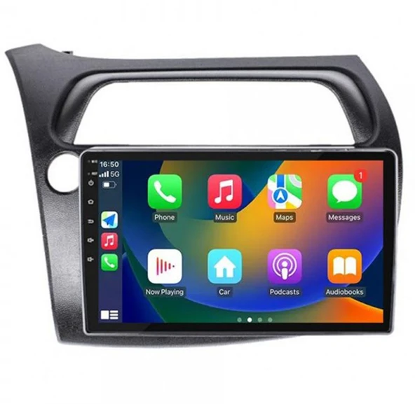 Navismart Multimedya - 4 Çekirdek İşlemci, 4GB RAM, 64GB HAFIZA Honda Civic Type-R/S (2007-2011) ile uyumlu ürün görseli