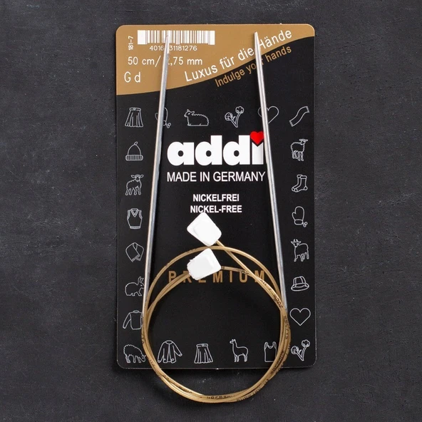 Addi Flexi-Bel 2,75mm 50cm Esnek Örgü Şişi - 181-7 ürün görseli