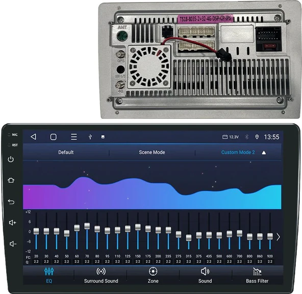 Navismart Multimedya - 4 Çekirdek İşlemci, 4GB RAM, 64GB HAFIZA Mitsubishi L200 A/C (2015+) ile uyumlu - Resim 2