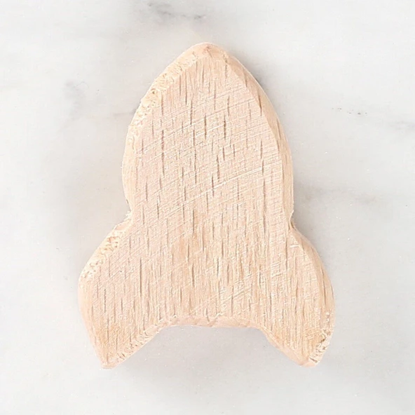 Loren Crafts Roket Figürlü Ahşap Boncuk ürün görseli