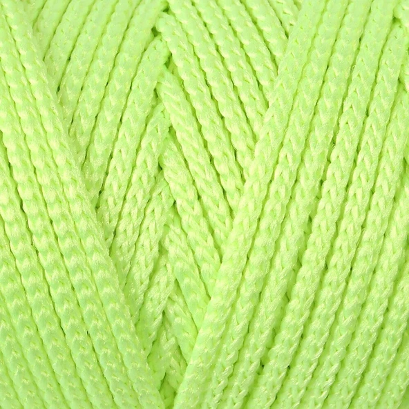 Loren Macrame Neon Sarı El Örgü İpi - L114 - Resim 2