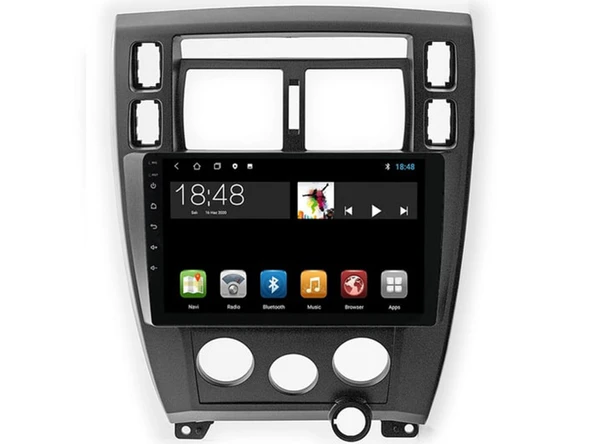 Navismart Multimedya - 4 Çekirdek İşlemci, 4GB RAM, 64GB HAFIZA Hyundai Tucson (2006-2013) ile uyumlu ürün görseli