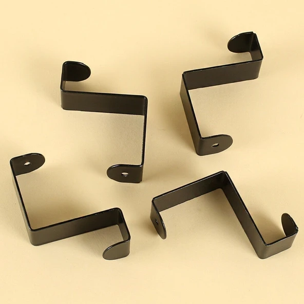 Loren Home Siyah Metal Kapı Askılığı - Resim 4