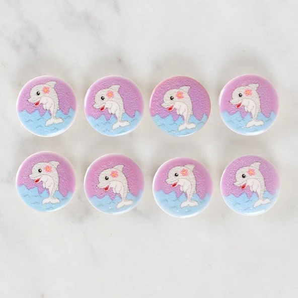 Loren Crafts 8'li Yunus Düğme - 1226 - Resim 2