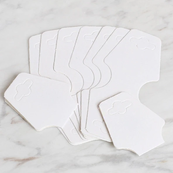 Loren 25'li Katlanabilir Beyaz Takı Kolye ve Bilek - Resim 3