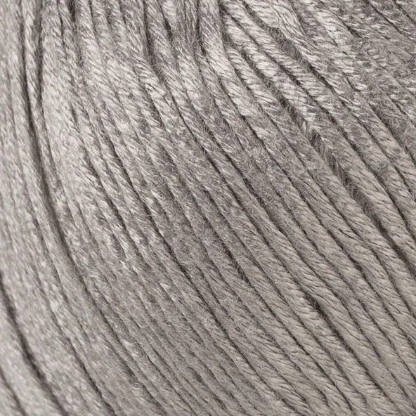 La Mia Bamboo Gri El Örgü İpi - L031 - 33860 - Resim 2