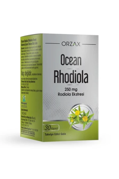 Ocean Takviye Edici Ocean Rhodiola 250 Mg 30 Kapsül ürün görseli