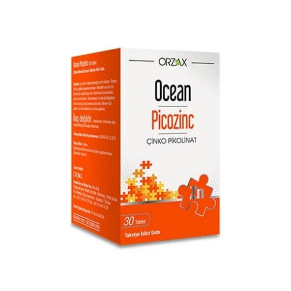 Ocean Picozinc 30 Tablet ürün görseli
