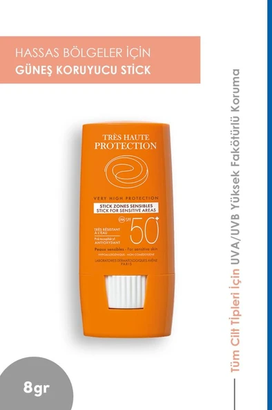 Avene Hassas Bölgeler Için Güneş Koruyucu Stick Spf50 8 Gr ürün görseli