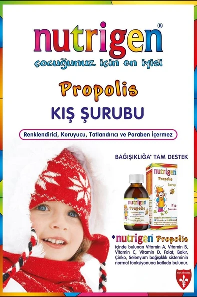 Nutrigen Propolis Şurup Kış 200 ml - Resim 3