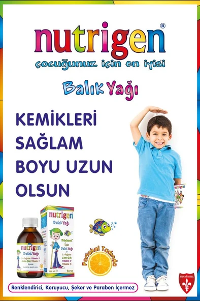 Nutrigen Balık Yağı Şurup 200 ml - Resim 3