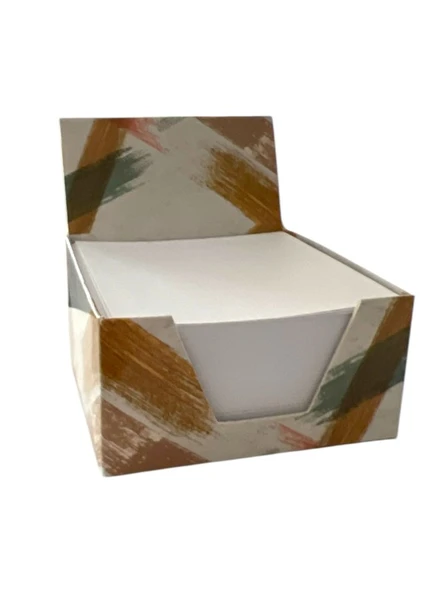 Beyaz Küp Bloknot 8x8 cm ürün görseli