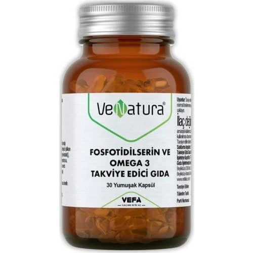 Venatura Fosfotidilserin Ve Omega 3 30 Kapsül ürün görseli