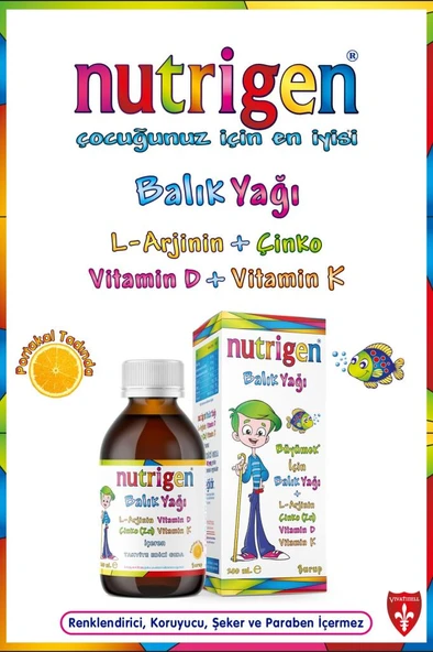 Nutrigen Balık Yağı Şurup 200 ml - Resim 2