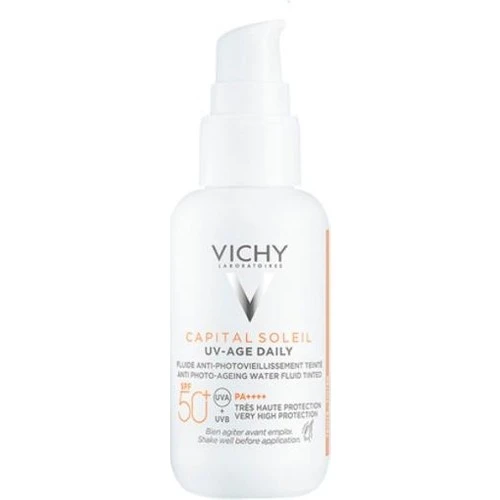 Vichy Capital Soleil Uv-Age Daily Fluide Solaire Anti-Âge Teinté Sfp 50+ ürün görseli
